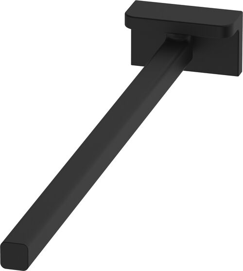 Portasciugamani Alterna direta Nero opaco