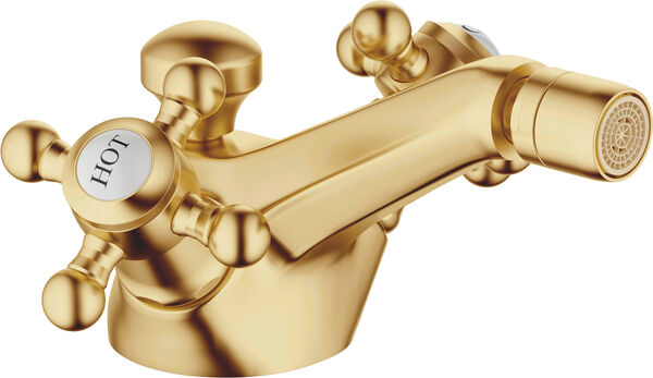 Batteria per bidet Dornbracht Madison, s 125 mm, ugello orientabile, piletta di scarico, image number 0