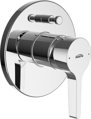 Miscelatore da bagno Alterna architect S set di montaggio fin con dispositivo