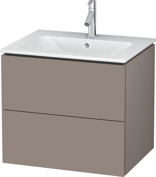Meuble sous-lavabo Duravit L-Cube Basalte mat image number 0