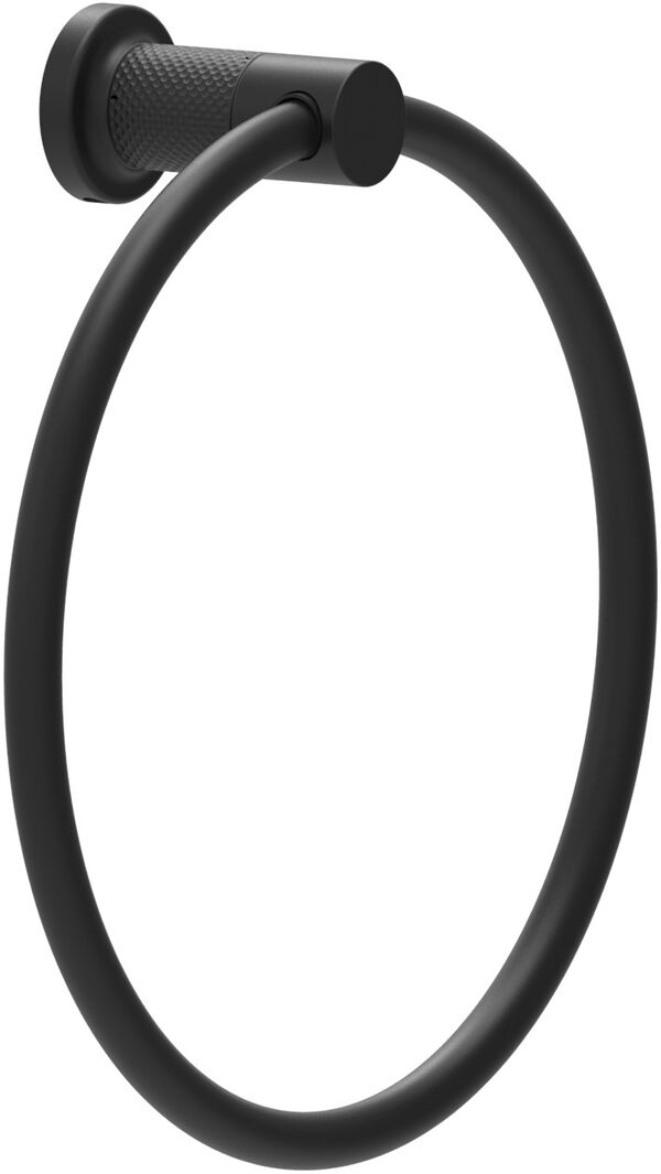 Porte-linge &agrave; anneau Gessi Inciso Noir mat image number 0