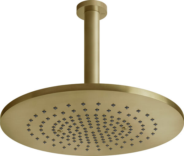 Regenbrause Gessi 316, ½" brushed brass flessa image number 0