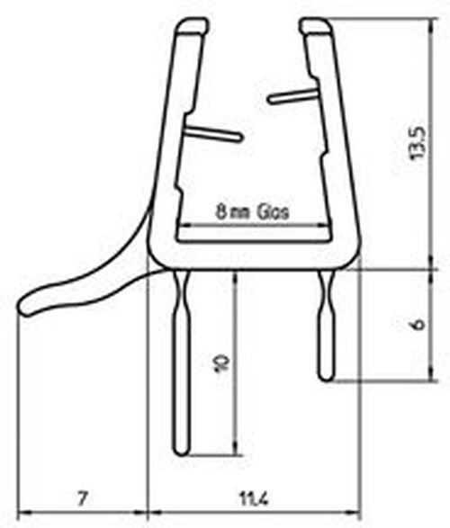 Profil d'&eacute;coulement Alterna lin