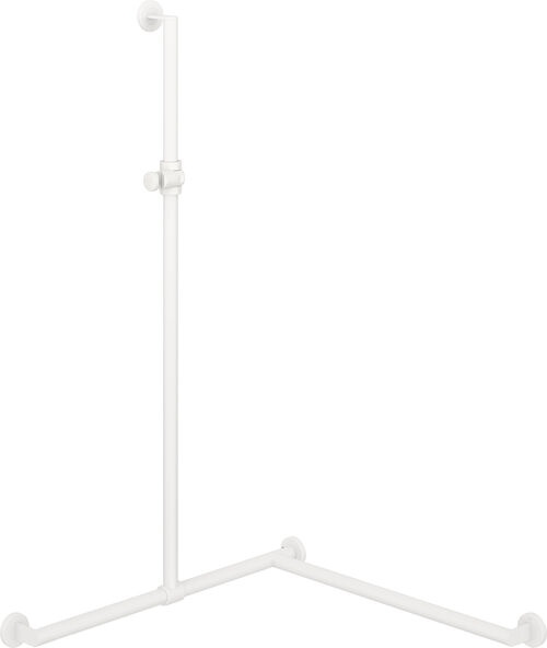 Corrimano Hewi 900 asta da doccia Bianco opaco