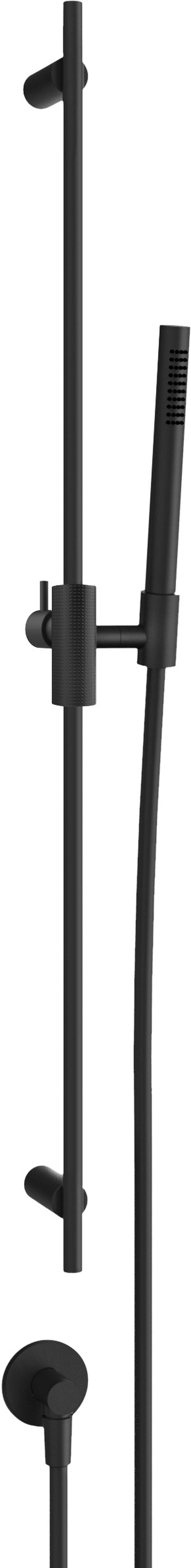 Handbrausegarnitur Gessi Habito Schwarz matt Cesello image number 0