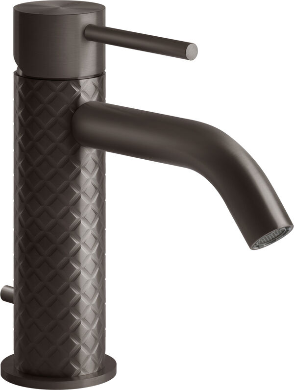 Miscelatore monocomando Gessi 316, piletta di scarico, bocca fissa, s 123 mm, versione con image number 0
