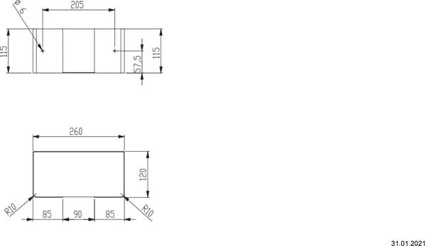 Papierhandtuchspender Proox Snowfall Weiss image number 1