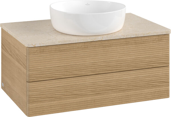 Meuble sous-lavabo Villeroy & Boch Antao honey oak image number 0