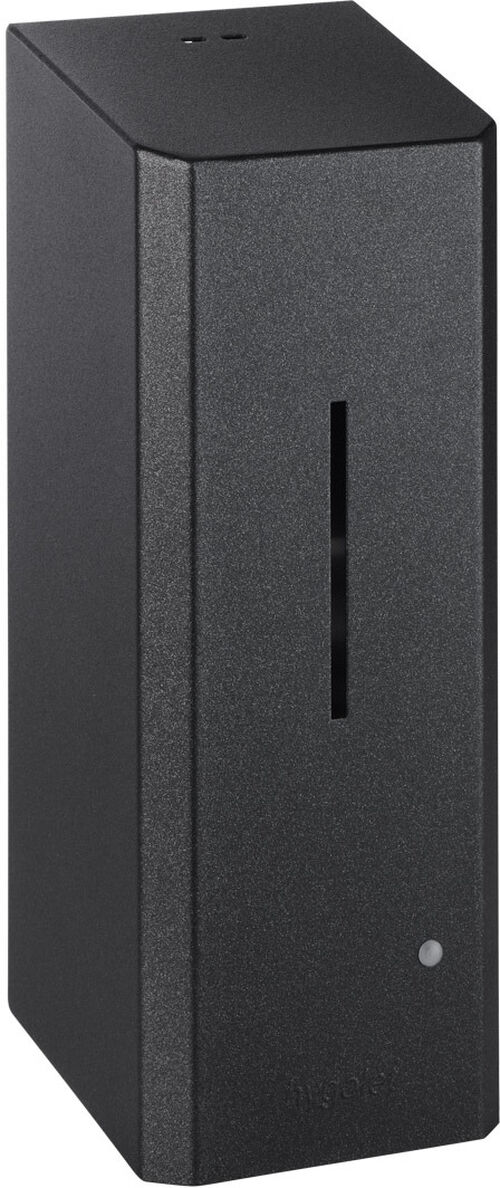 Distributeur de savon Hygolet Vario Edge Noir Peint par poudrage