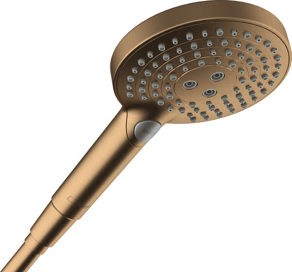 Handbrause Hansgrohe Raindance Select S 120 Brushed bronze image number 0