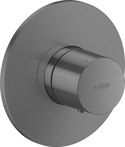Syst&egrave;me de douche Axor One Brushed black chrome