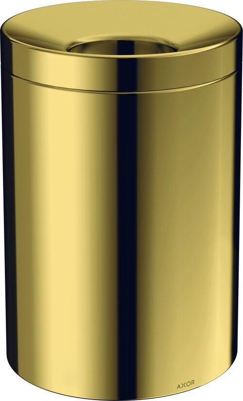Abfalleimer Axor Universal Circular polished gold optic