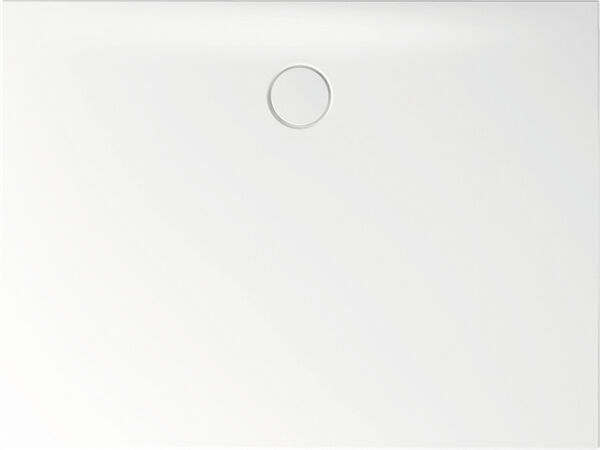 Vasca da doccia Schmidlin Viva, 130 x 100 x 2,5 cm, montaggio a livello del suolo, foro dello image number 0