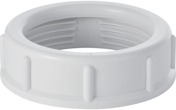 &Uuml;berwurfmutter 1&frac12;" Geberit Weiss image number 0