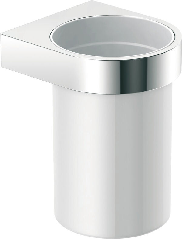 Porte-gobelet Hewi System 800 Chrom&eacute; image number 0