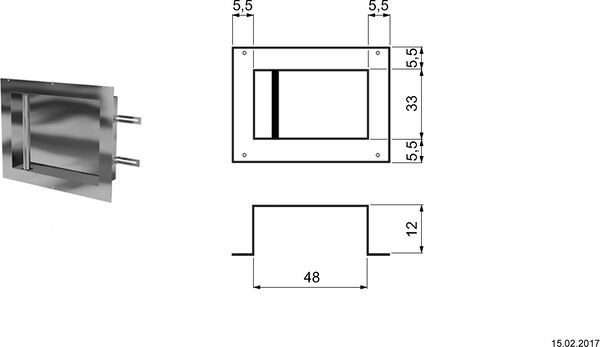 Wandnische In-Box Mano vertikal image number 1