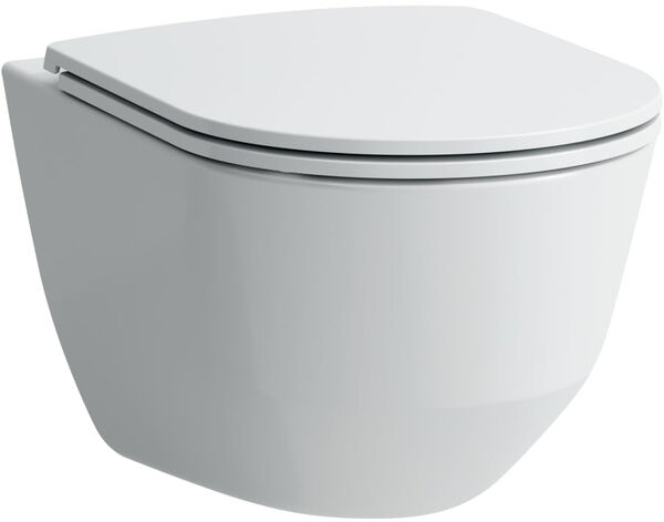Wand-Klosett Pro rimless weiss image number 0