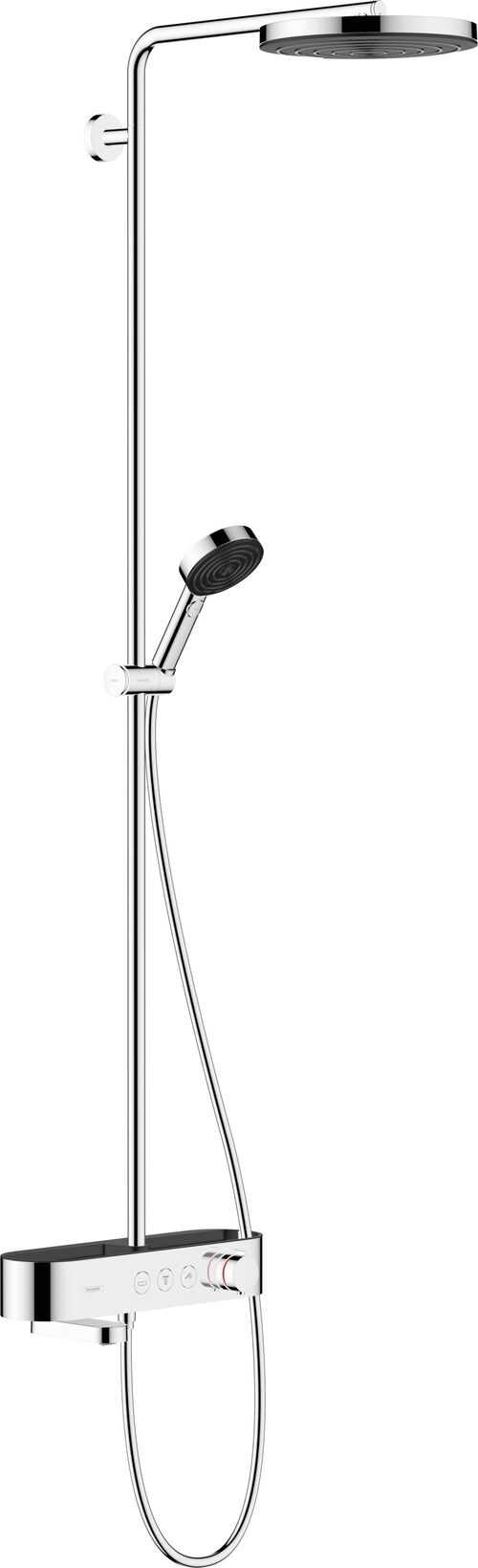 Showerpipe Hansgrohe Pulsify, &frac12;" Verchromt