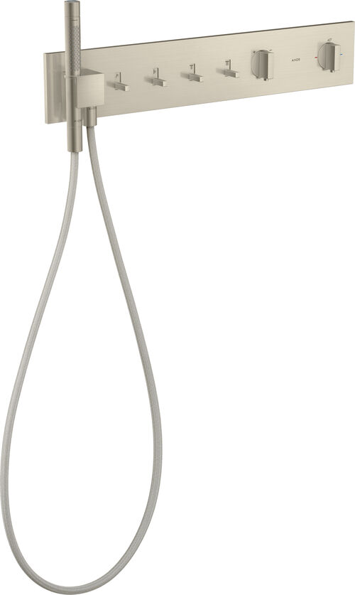 Shower Composition Axor Brushed nickel