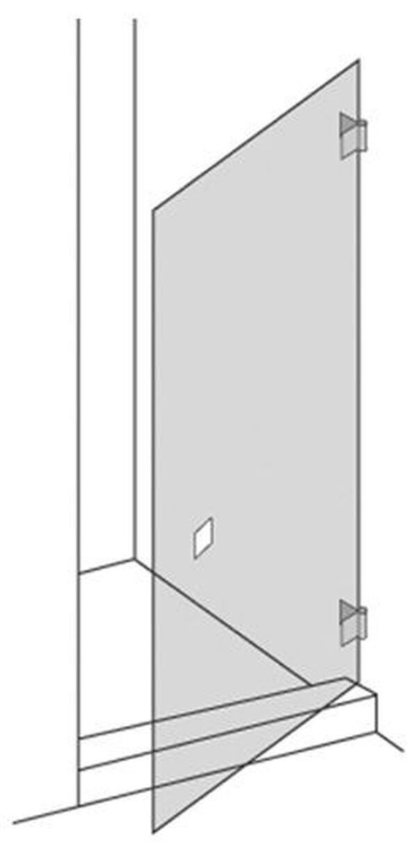 Porta battente Renner Trendline T, cerniere a destra, larghezza fino a 900 mm, altezza fino a 2100 image number 0