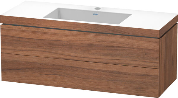 Combinaison de lavabo Duravit Vero Air Noyer nature image number 0