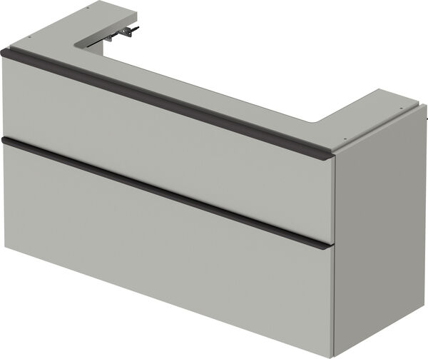 Waschtischm&ouml;bel Duravit D-Neo Betongrau matt image number 0