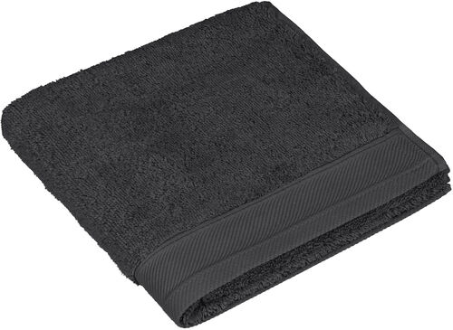 Linge d'invité Weseta douceur anthracite