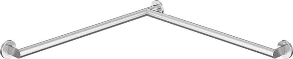 Barre d'appui d'angle Hewi 900 Acier inoxydable mat image number 0