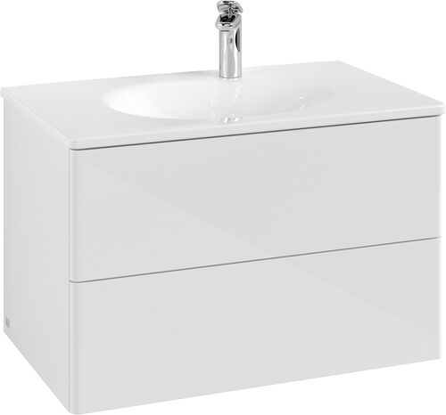 Waschtischmöbel Villeroy & Boch Antao Weiss hochglanz