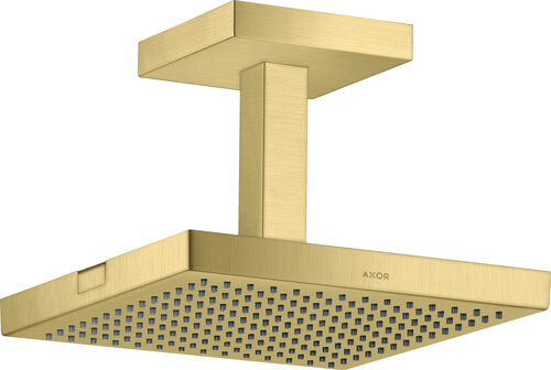 Regenbrause Axor ½" brushed brass