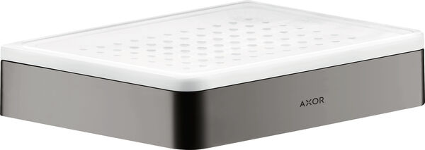 Porte-savon Axor Universal Softsquare Polished black chrom image number 0