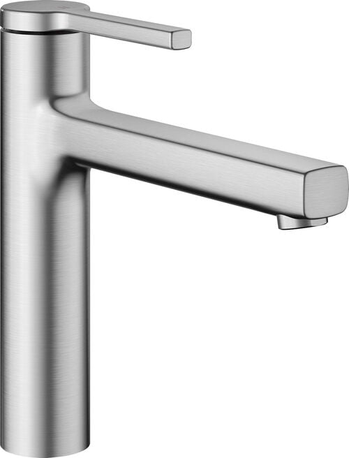 Miscelatore monocomando per lavello KWC Ava 2.0 Colore acciaio inossidabile