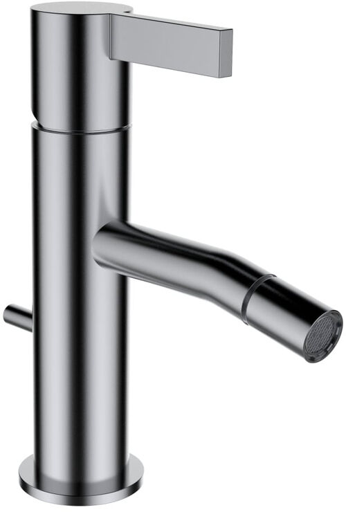 Bidetmischer Laufen Kartell Edelstahl matt PVD