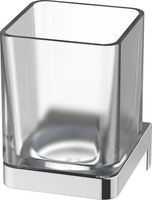 Glashalter Alterna direta verchromt