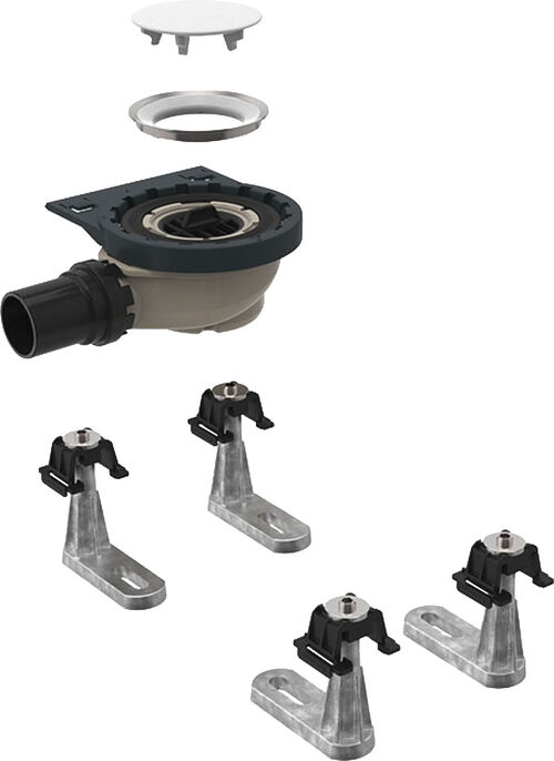 Duschwannenablauf Geberit Setaplano Weiss