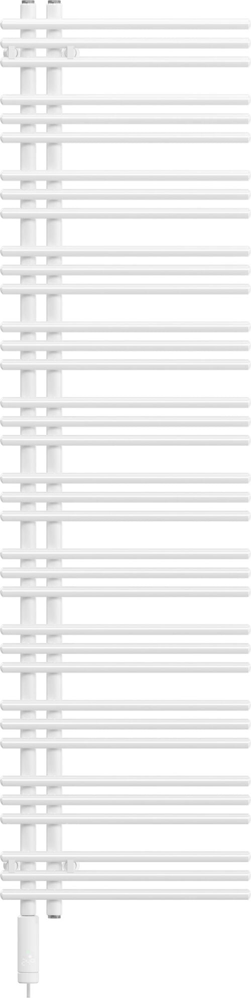 Badheizk&ouml;rper Zehnder Yucca Asym Weiss Heizpatrone links