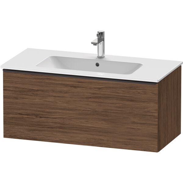 Meuble sous-lavabo Duravit D-Neo Noyer foncé image number 1