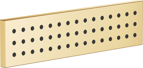 Soffione laterale Dornbracht Water Bar ad incasso Ottone spazzolato