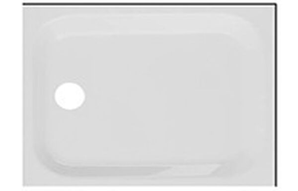 Receveur de douche Schmidlin avec rebords 100 x 80 cm Beige bahama Cleaneffekt image number 0