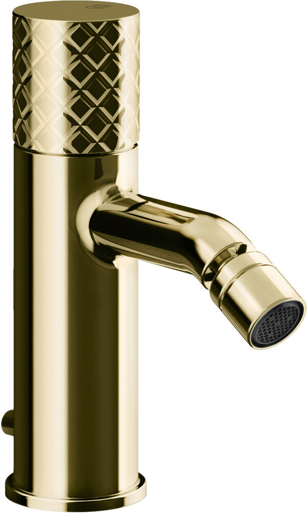 M&eacute;langeur de bidet Gessi Habito Laitone PVD Intreccio image number 0