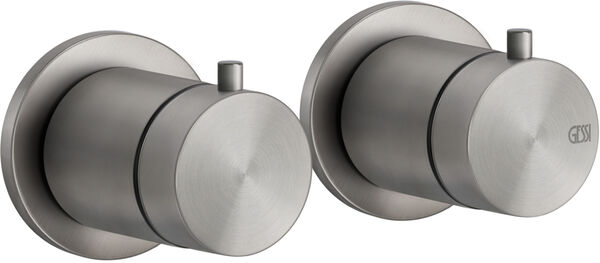 Miscelatore da bagno / doccia-set di montaggio finale Gessi 316, &frac12;", 3 uscite, termostato, image number 0