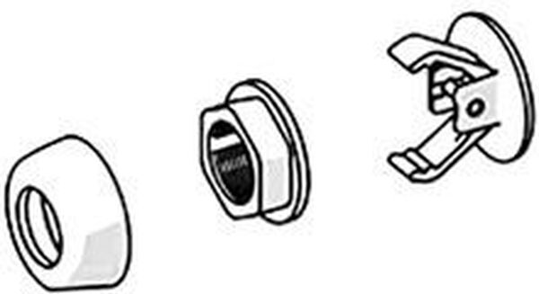 Chache chrom&eacute; Keramik Laufen image number 0