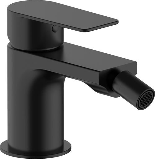 Bidetmischer Fantini Myo Schwarz matt