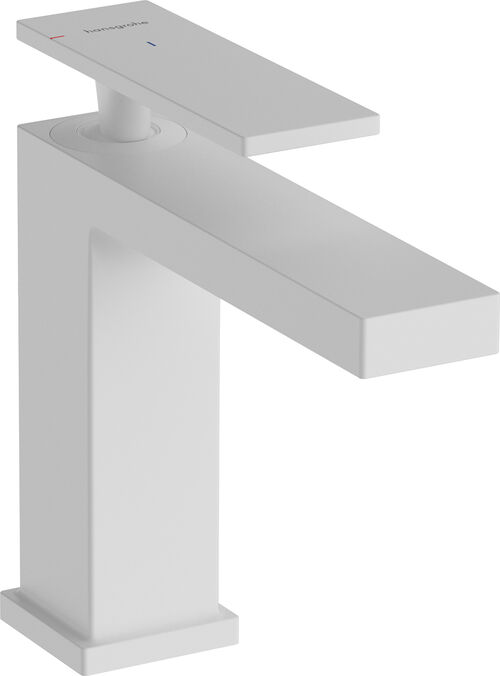 Einlochmischer Hansgrohe Tecturis E weiss matt