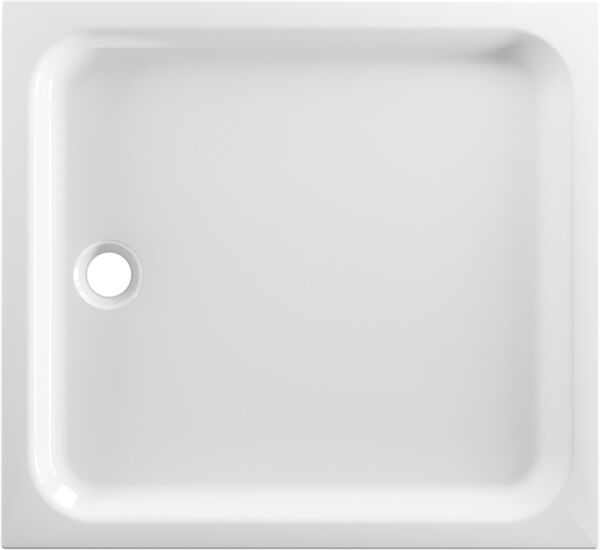 Vasca da doccia Schmidlin, 120 x 110 x 6.5 cm, acciaio, isolazione fonica, scarico parte stretta a image number 0