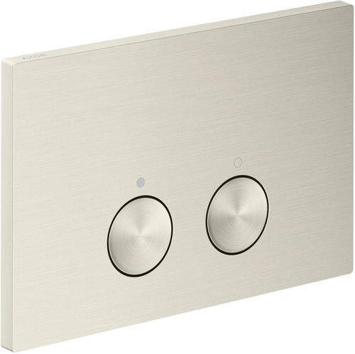 Bet&auml;tigungsplatte Axor FlushPlate Edelstahloptik