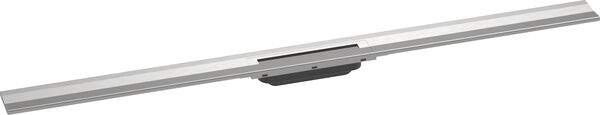 Rigole pour douche Hansgrohe RainDrain Flex Acier inoxydable bross&eacute; image number 0