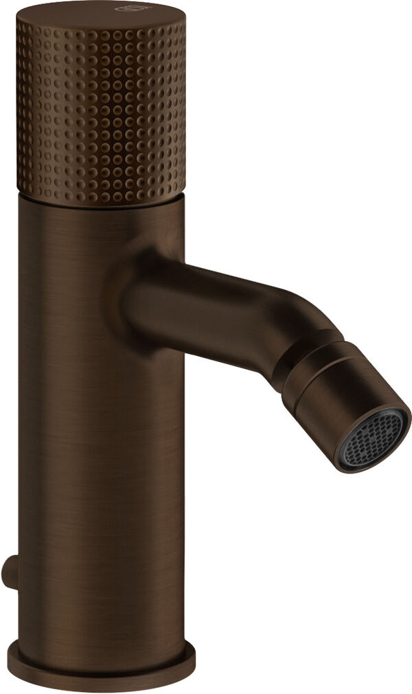 M&eacute;langeur de bidet Gessi Habito Noir mat Cesello image number 0