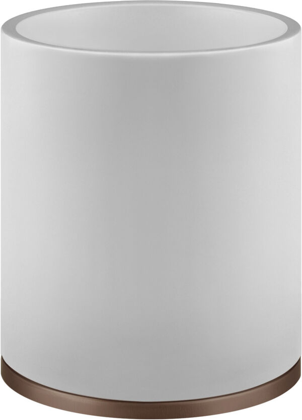 Contenitore per rifiuti Gessi Anello, &Oslash; 180 x 240 mm, bianco image number 0