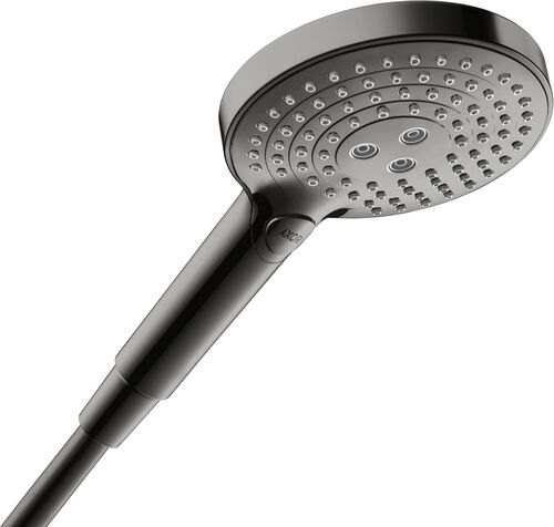 Douche à main Axor Shower Solutions 120 3-jet EcoSmart Polished black chrom